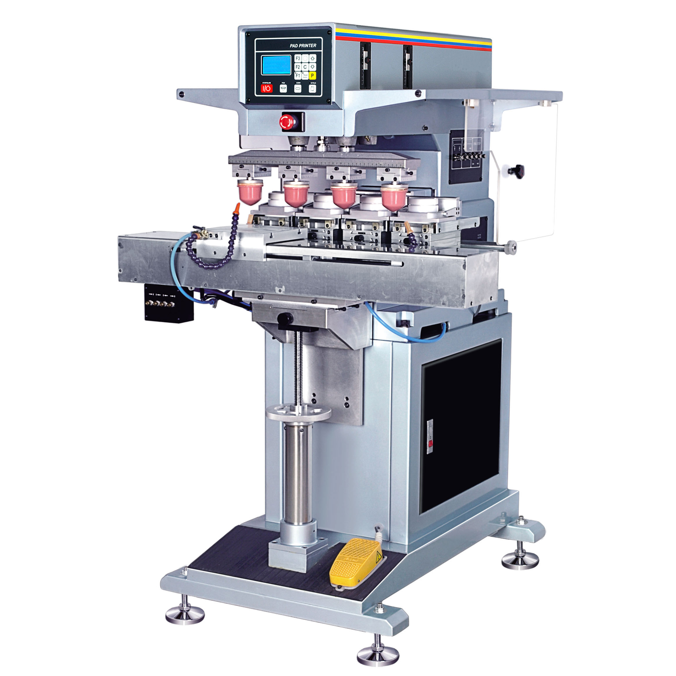 four color ink cup pad printing machine from China Manufacturer
